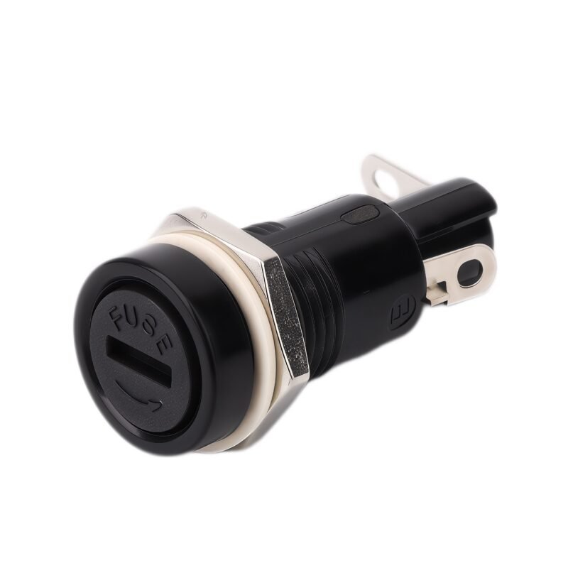 R3-11A Bayonet Lock 5x20mm Panel Mount Fuse Holder