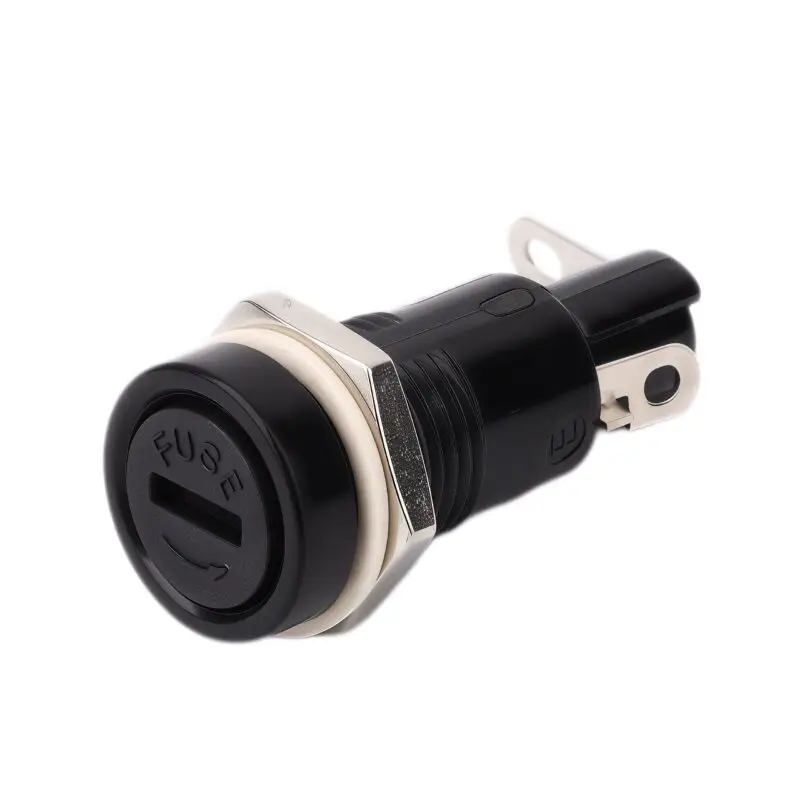 R3-11A Bayonet Lock 5x20mm Panel Mount Fuse Holder