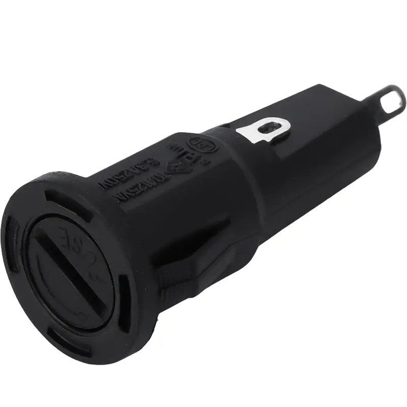 R3-54A 5x20mm Panel Mount Fuse Holder for DC and AC Circuits