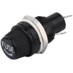 R3-12E Bakelite 5x20mm Panel Mount Fuse Holder