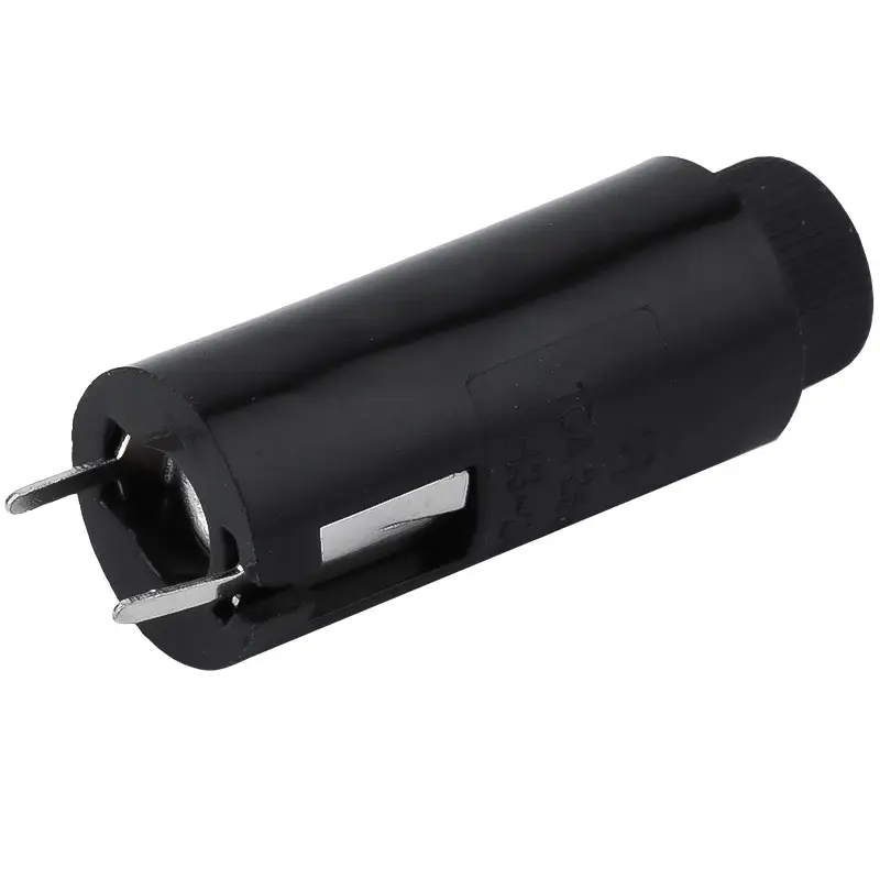 R3-24 Panel Mount 5x20mm Fuse Holder (10A 250V, Bakelite)