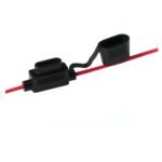 GF‑708B In‑line Blade Fuse Holder 40A | UL1015‑12AWG Automotive Fuse Socket