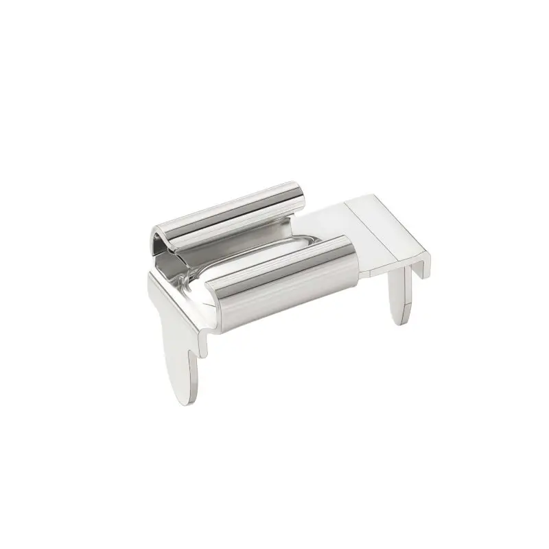 GF‑718B Medium Blade Fuse Holder Clip | Horizontal Mount 30A 500VAC Brass H65