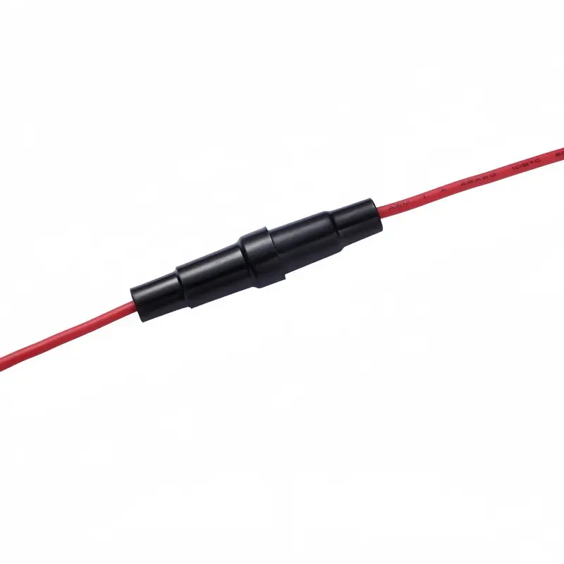 R3‑63 In‑line Fuse Holder 10‑30A 600V AC/DC | 6.35×31.75mm Cartridge Fuse Socket