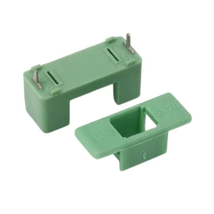 PTF‑77 PCB Fuse Holder | 5.2x20mm 0.1‑6.3A 250V AC/DC