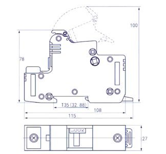 gfev-h14-14x51-fuse-base