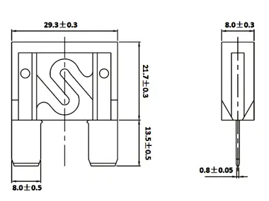 MAX Blade Fuse 20A‑100A