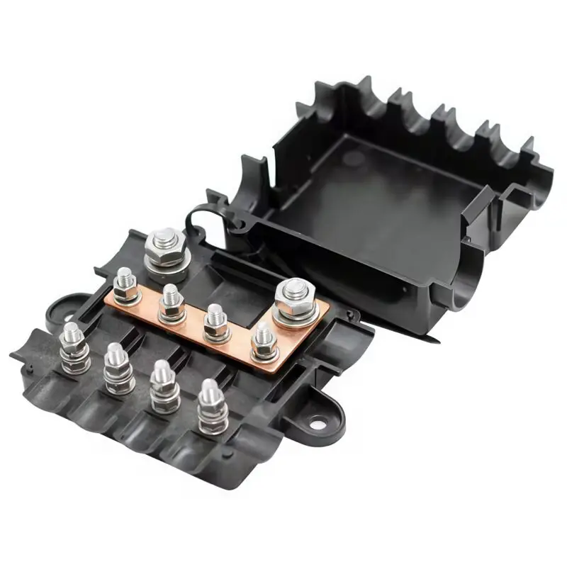 GFEV‑B300EH 1‑Way Mega & 4‑Way Midi Fuse Block | 5‑Way Automotive Fuse Box |EssFuse