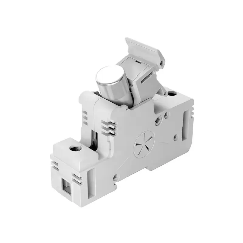 GFEV(H22) Photovoltaic Fuse Base | 22×58mm 80A 1500V DIN Rail |EssFuse