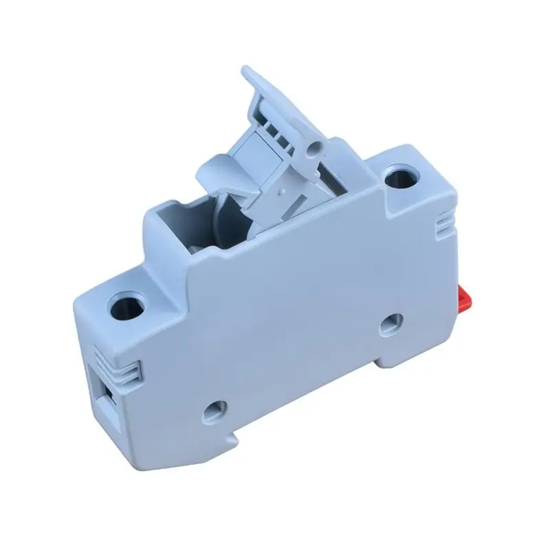 GFEV(H10) Photovoltaic Fuse Base | 10x38mm 1000V DC DIN Rail |EssFuse