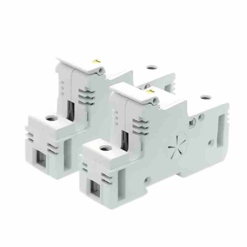 GFEV (H14) 14x51 Fuse Base | 50A 1500V DIN Rail