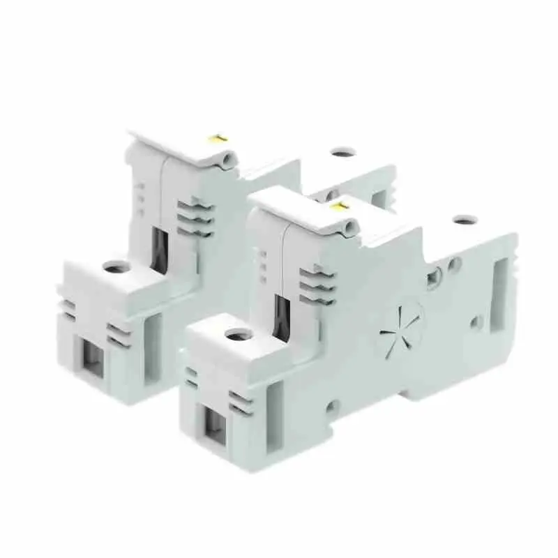 GFEV (H14) 14x51 Fuse Base | 50A 1500V DIN Rail